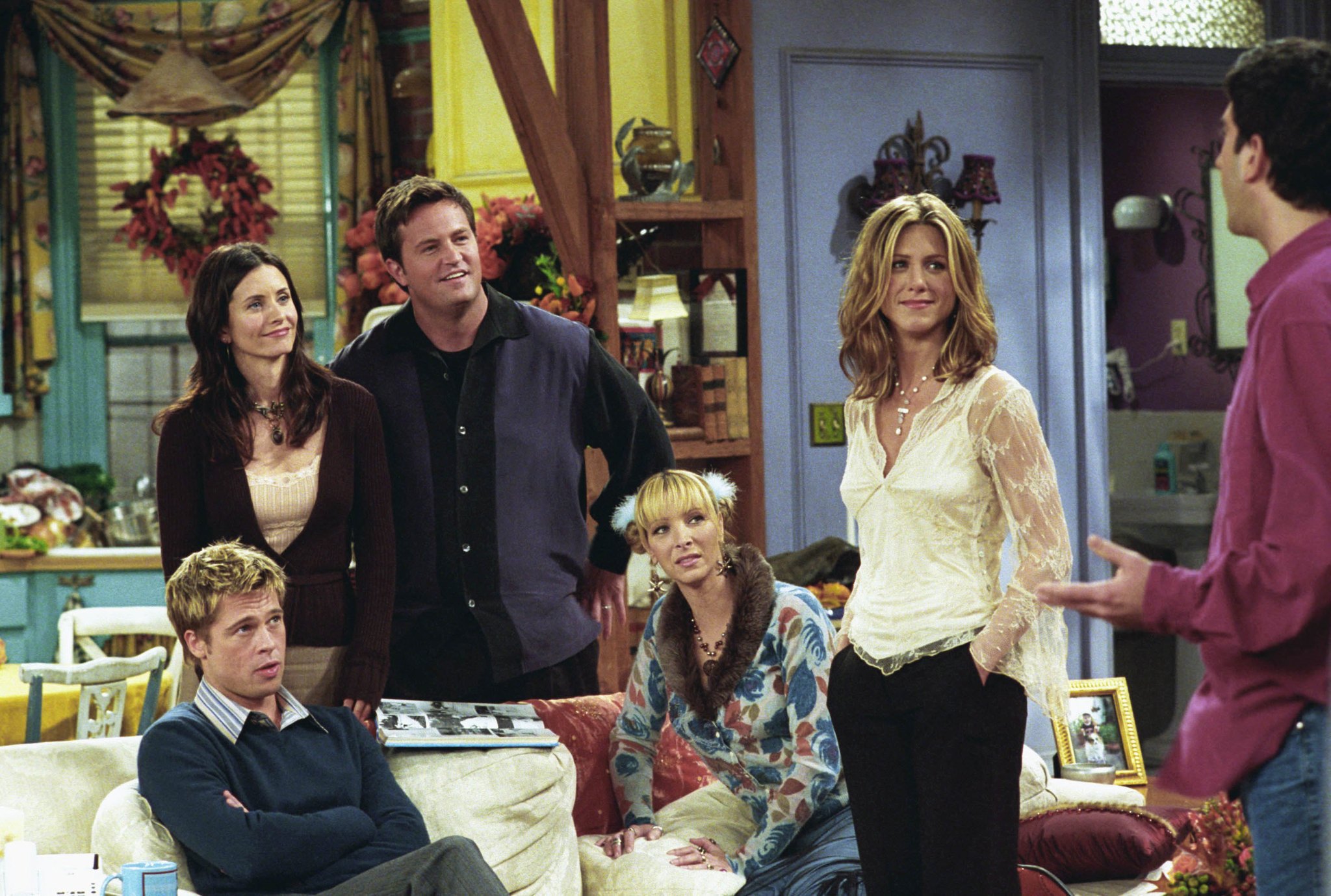 Brad Pitt guest starring on Friends as Will Colbert