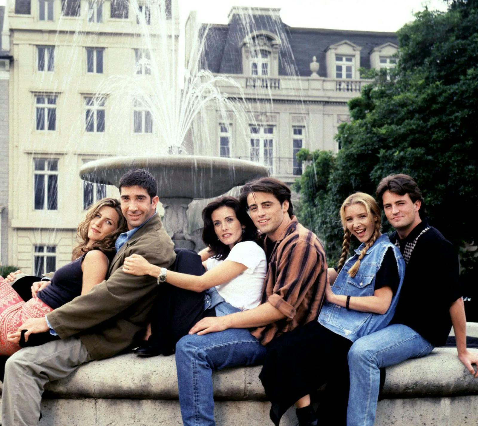 Friends TV show cast promotional image