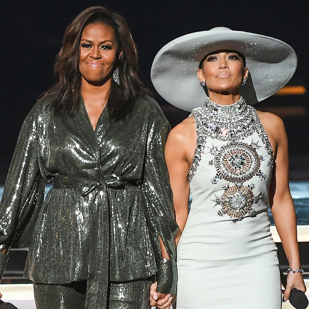 Michelle Obama - Jennifer Lopez Commands Attention in the City of Light