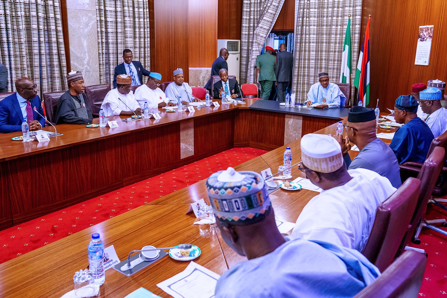 APC party officials at political gathering