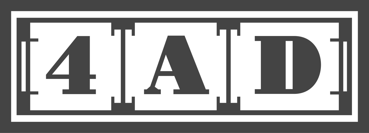 4AD Records independent music label branding