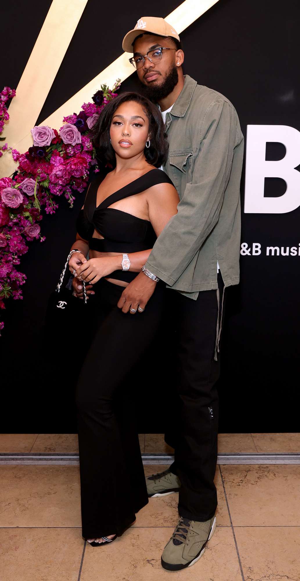 Karl-Anthony Towns and Jordyn Woods at public event together