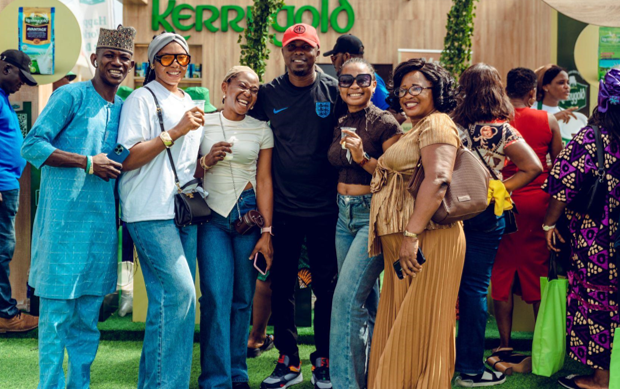 Families enjoying Kerrygold Nigeria World Milk Day celebration
