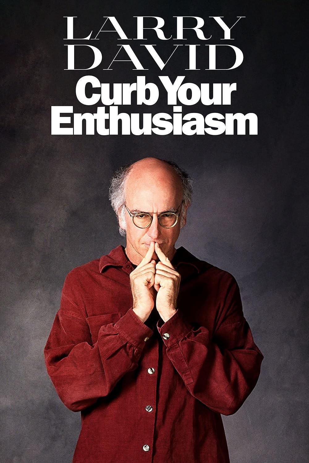 Larry David on the set of Curb Your Enthusiasm