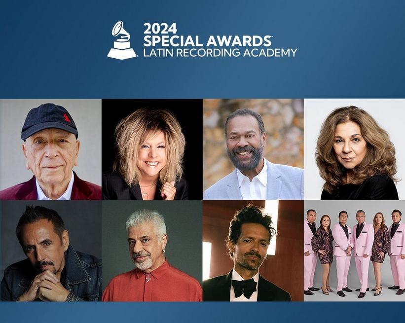 Latin Recording Academy Special Awards event stage