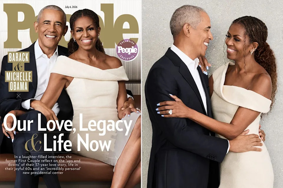 Michelle and Barack Obama - Love Under the Public Eye