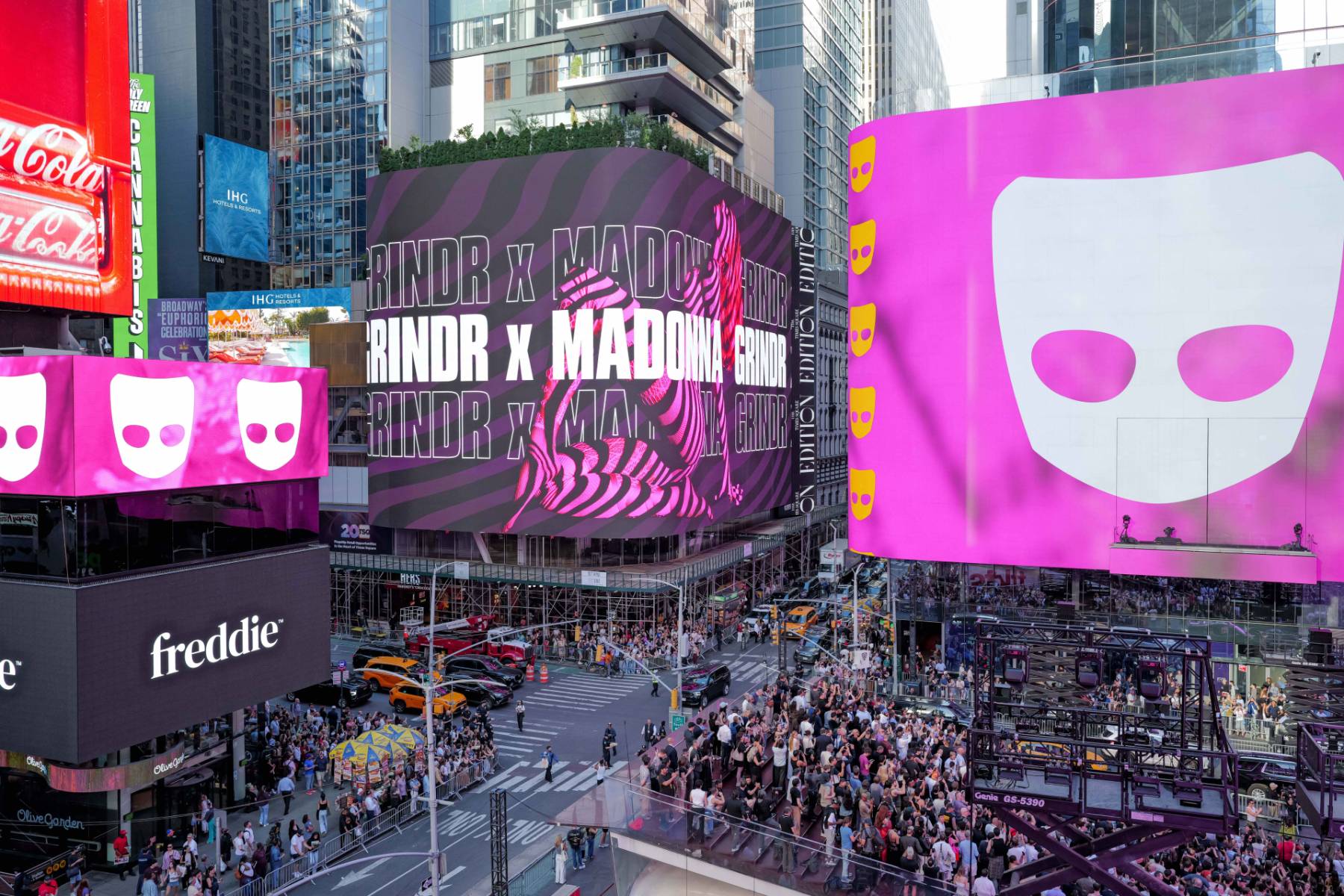 Madonna's Secret Times Square Performance Launches NYC's Most Revolutionary Music Venue