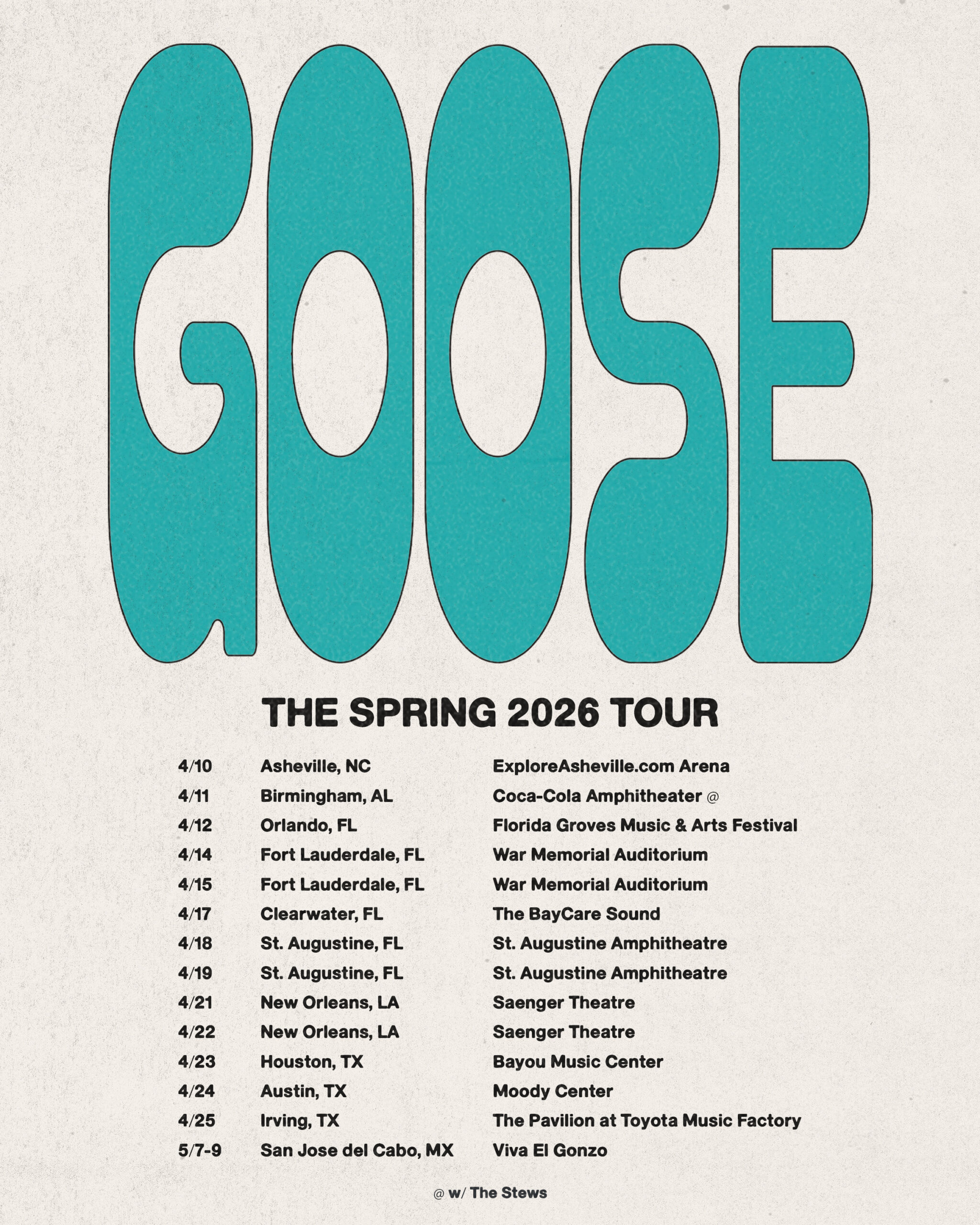 Goose Extends Their Musical Journey - Major Tour Expansion Signals Growing Momentum