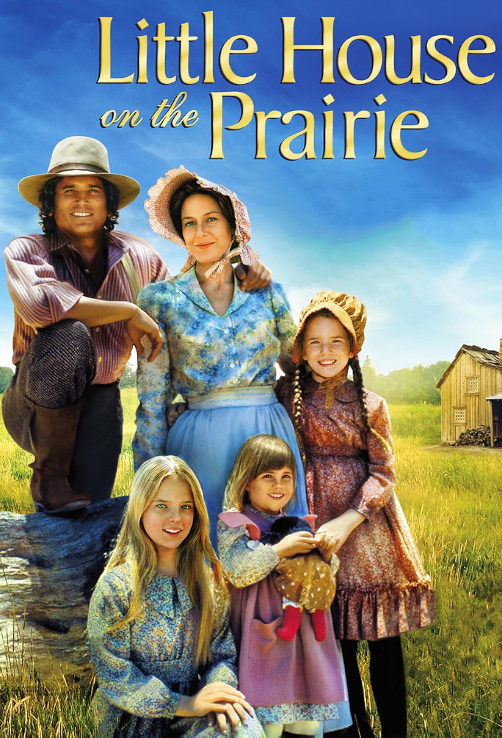 Little House on the Prairie classic television series cast photo