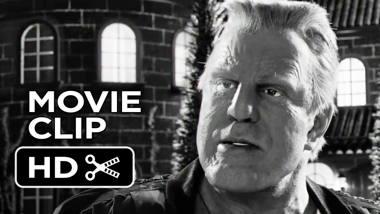 Mickey Rourke in Sin City film