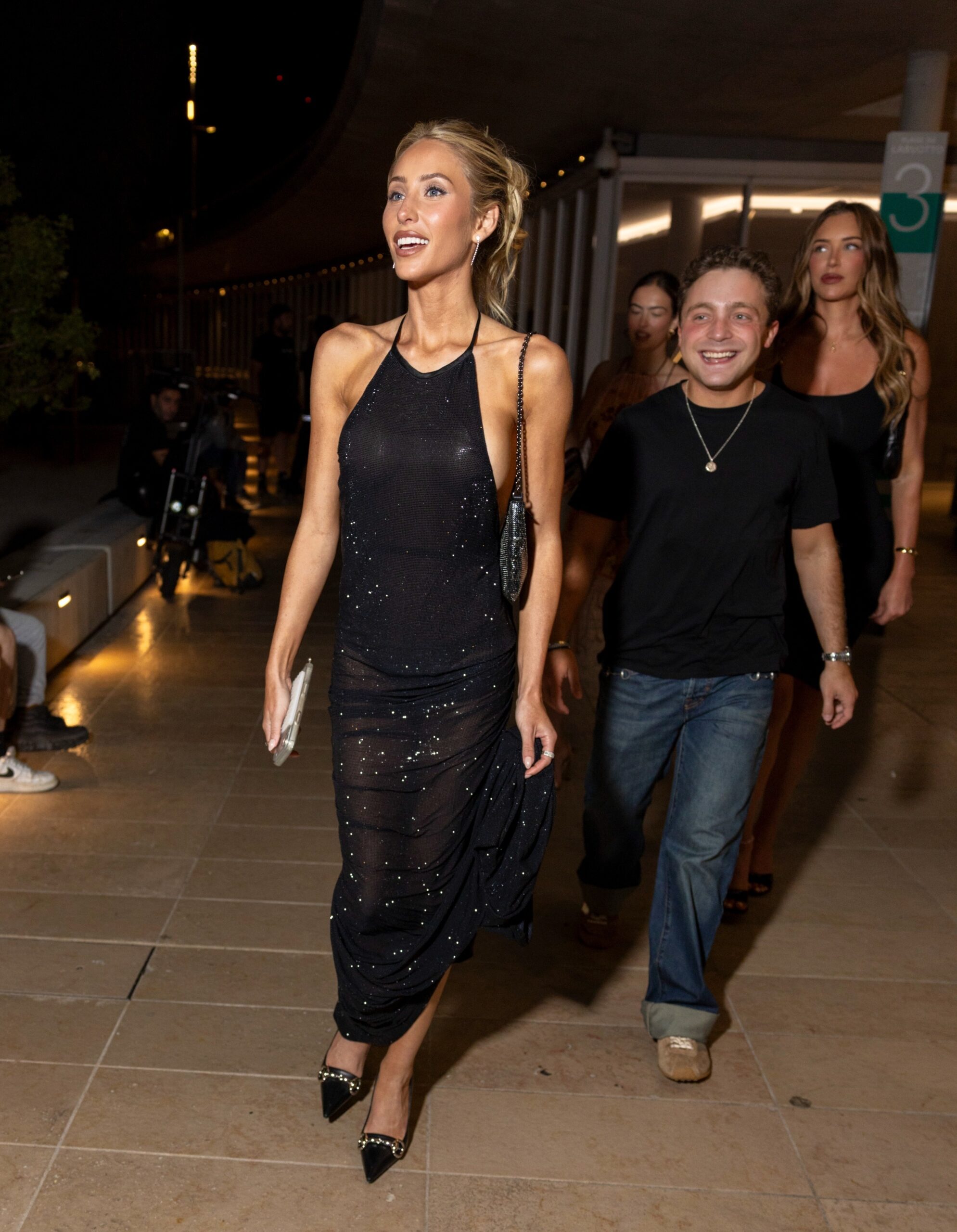 Alix Earle influencer at Monaco racing event