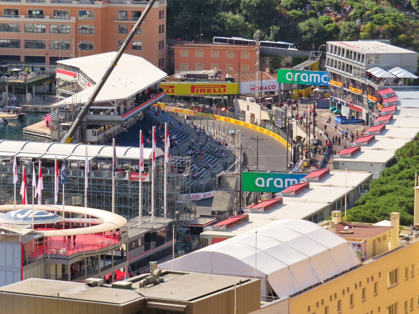 Celebrity culture at Monaco Formula 1 racing event