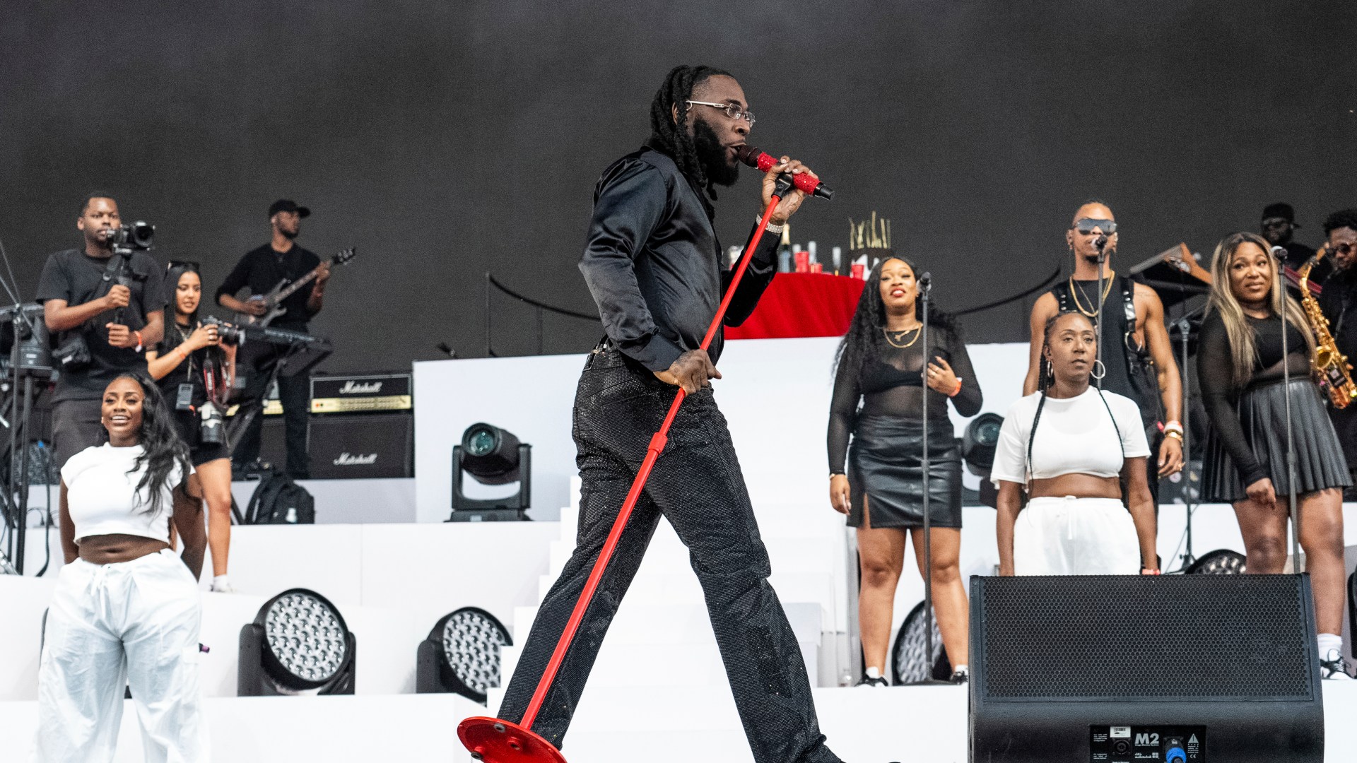 Afrobeats artist stage performance - More Than a Trophy, a Performance Platform