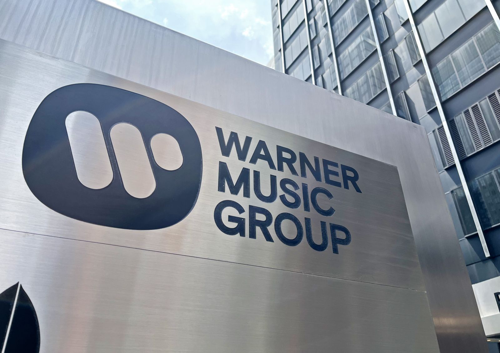 Warner Music Group corporate branding and headquarters