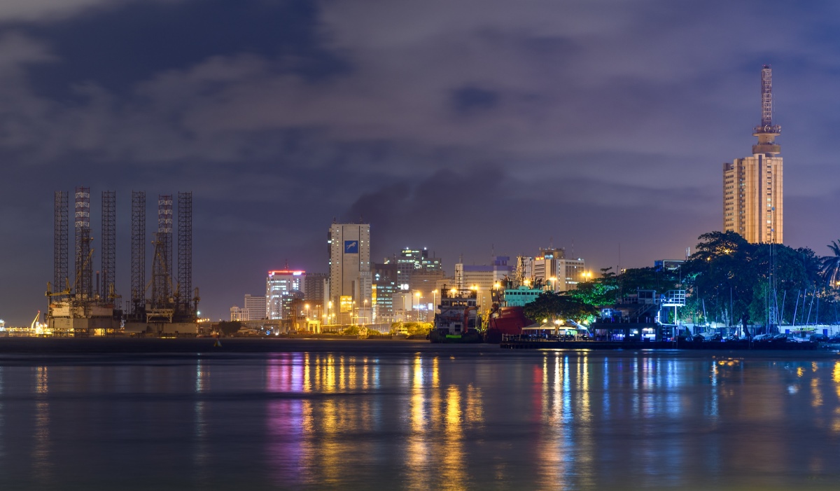 Modern Lagos skyline representing Nigeria's fintech boom