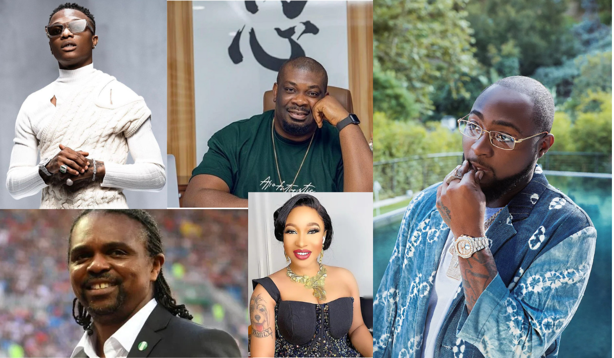 Nigerian entertainers at charity events
