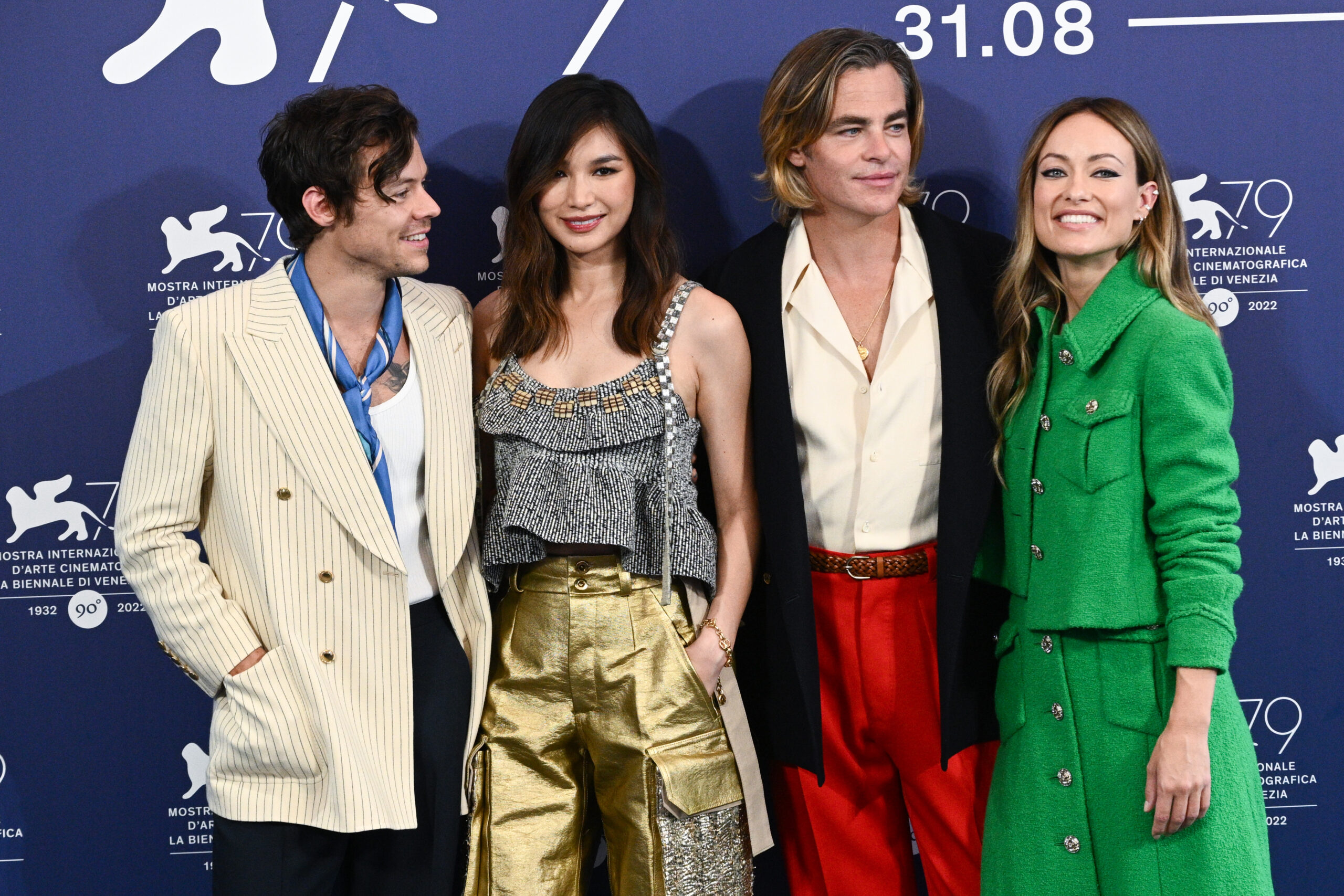 Olivia Wilde and Harry Styles at Venice Film Festival 2022