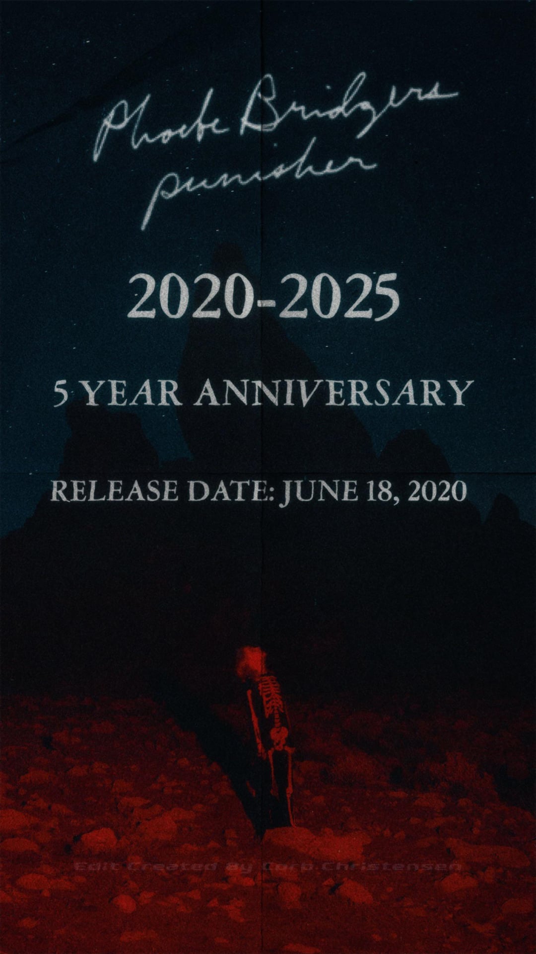 Phoebe Bridgers announcing her new album Lost Weekend