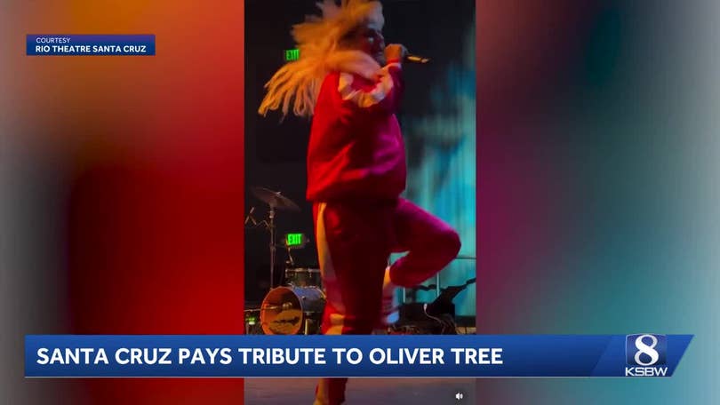 Oliver Tree fans paying tribute at a memorial
