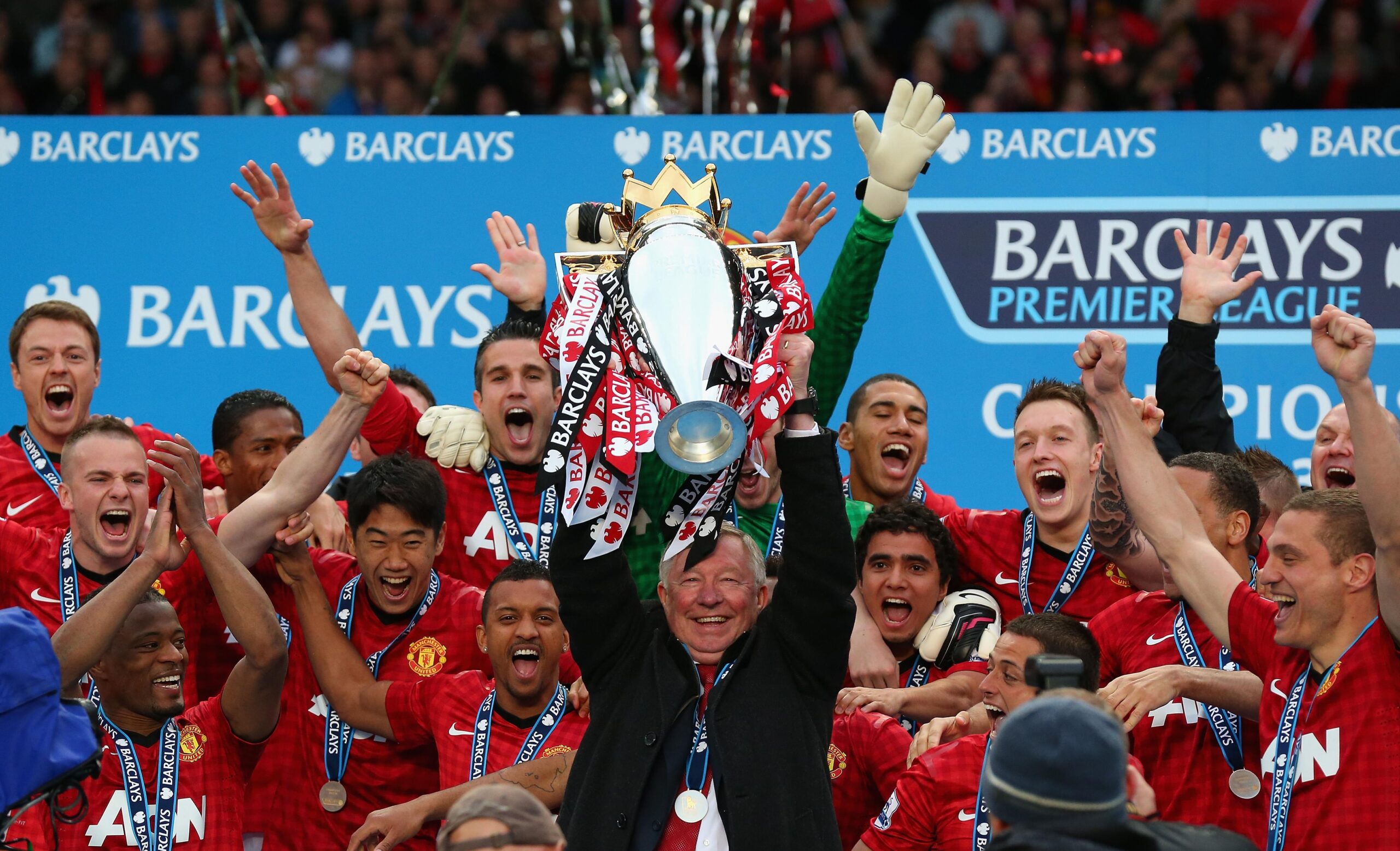 Manchester United Premier League action