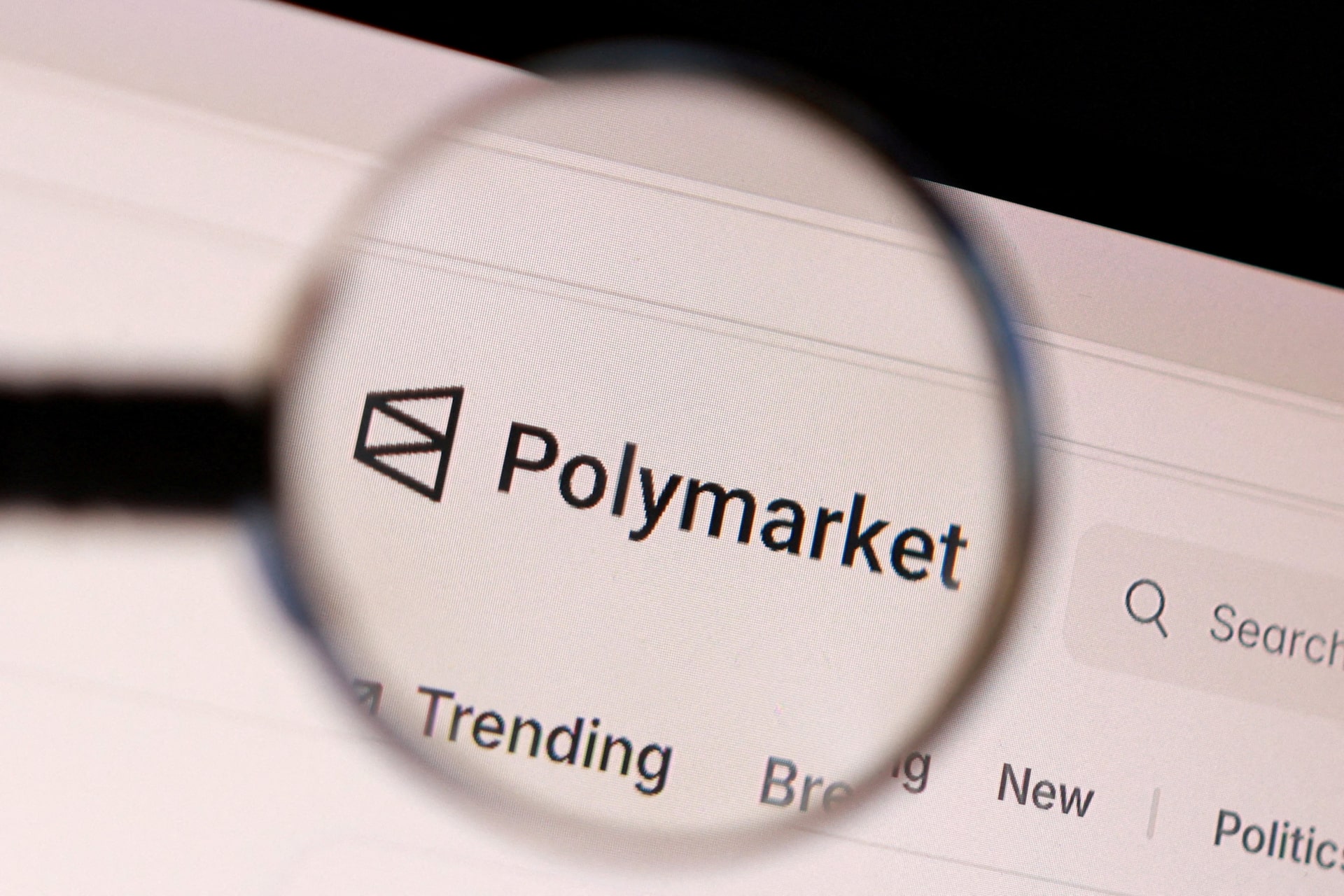Polymarket cryptocurrency prediction market website and platform