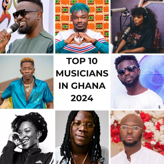 Ghana music industry performers on stage
