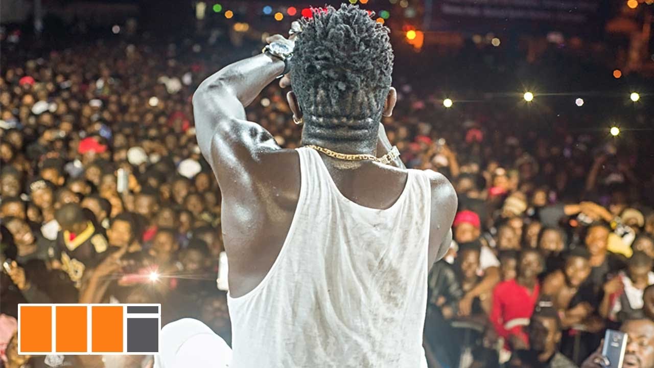 Shatta Wale performing live on stage