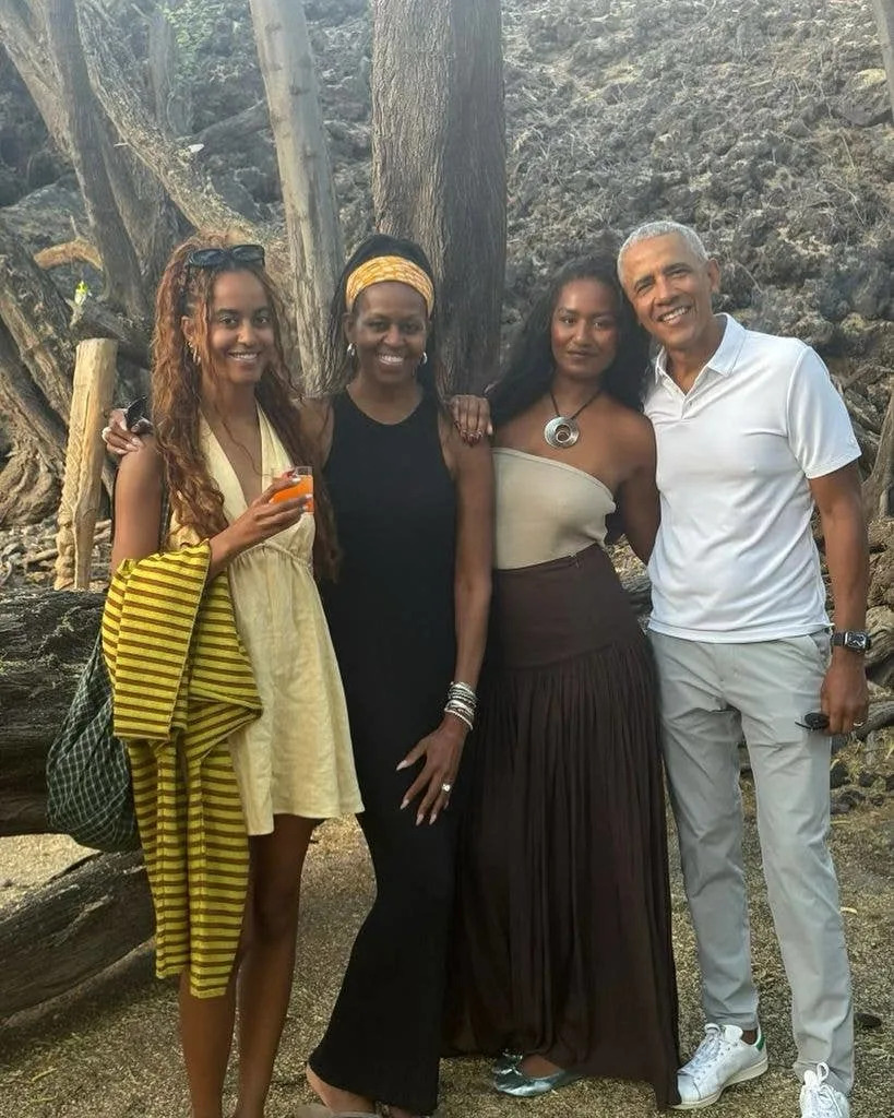 Michelle Obama - Sasha Obama Turns 25: A Presidential Family Celebration