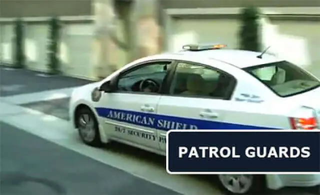 Home security patrol in upscale Newport Beach neighborhood