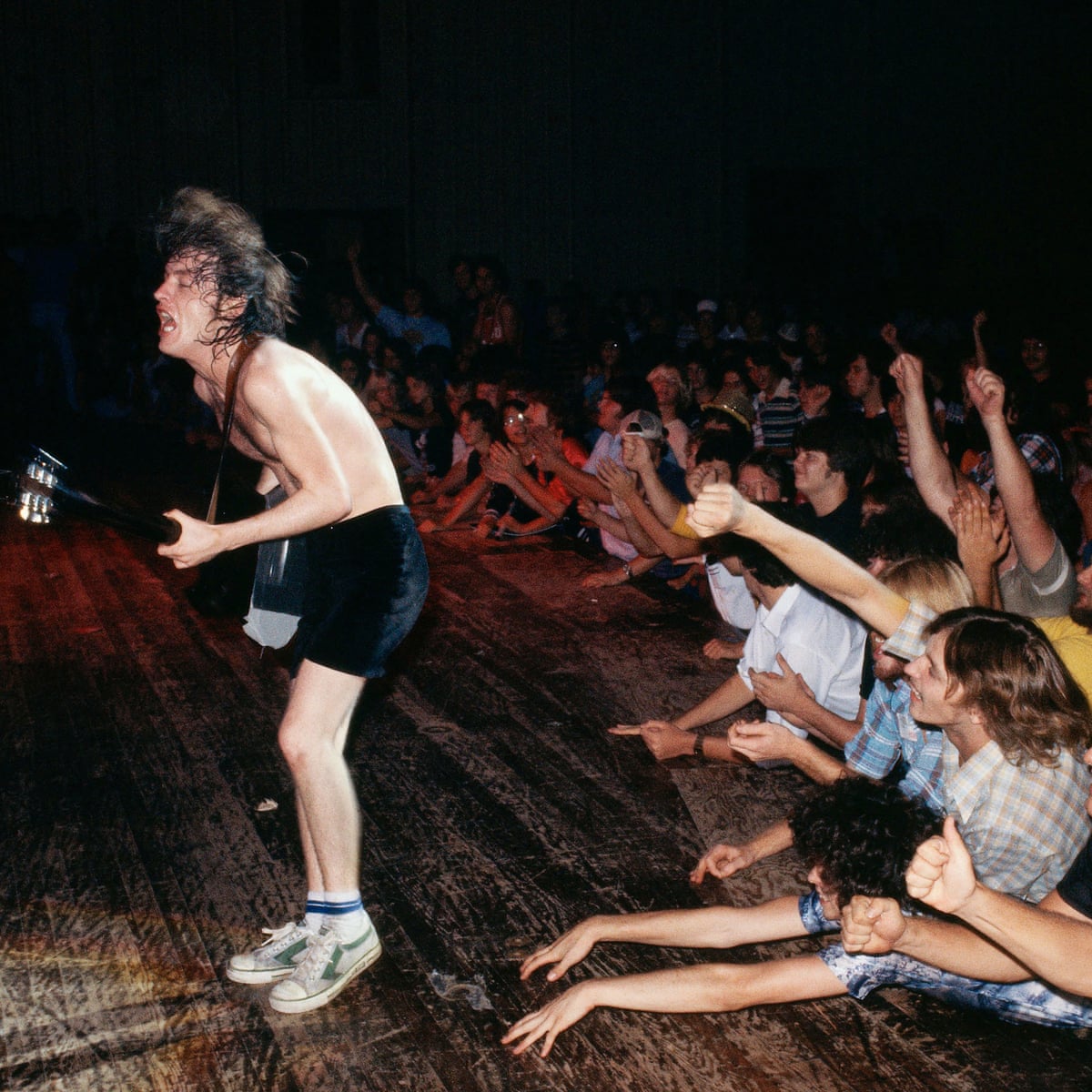 Classic Australian rock band performing in pub venue