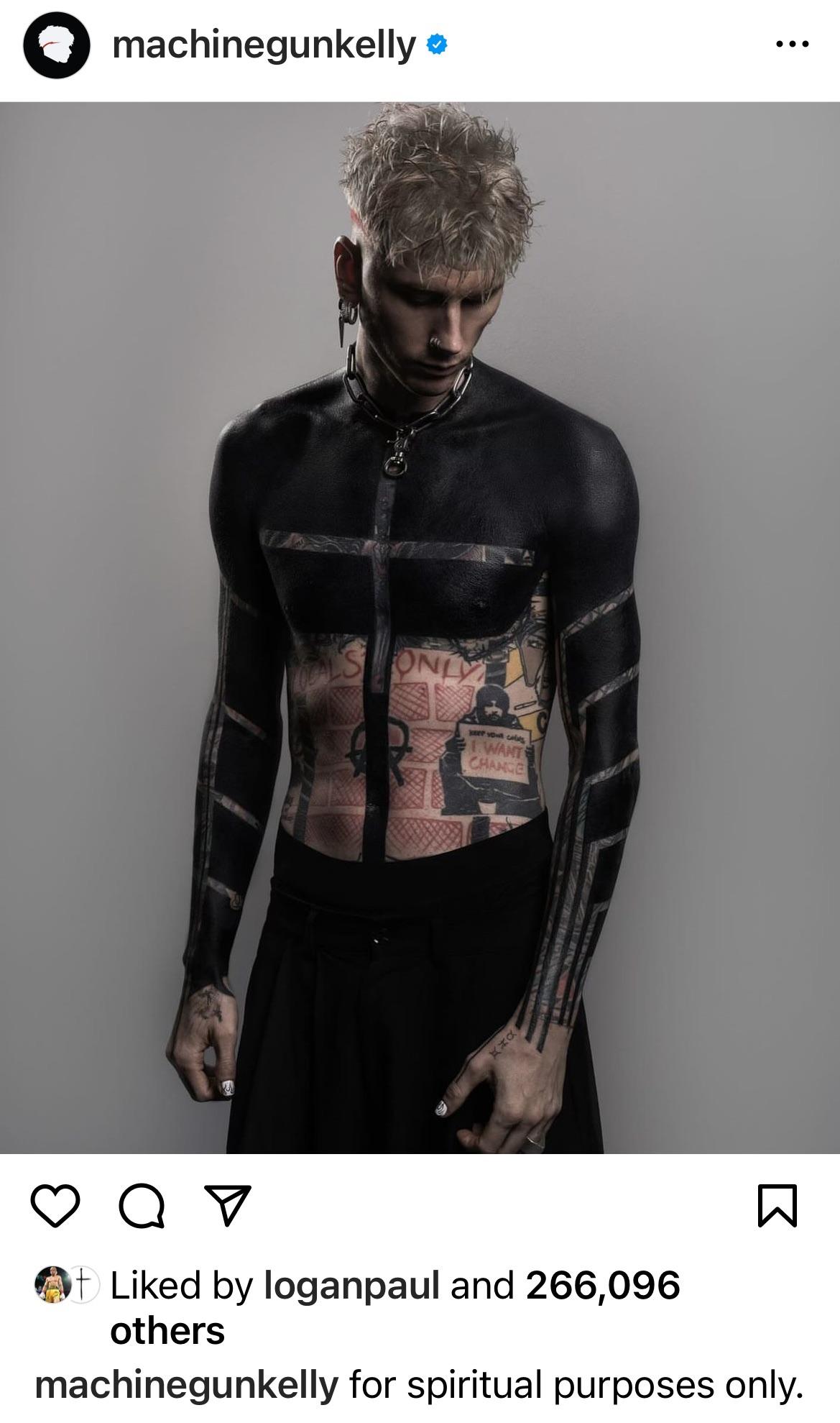 MGK - The Blackout Tattoo Trend