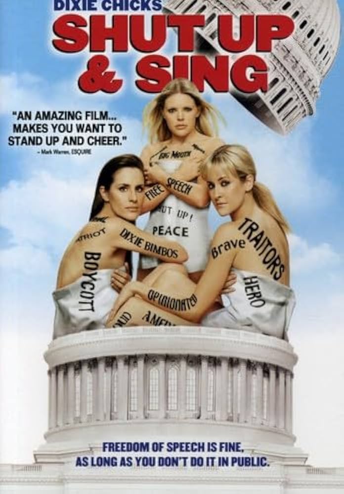 The Chicks in Shut Up and Sing documentary