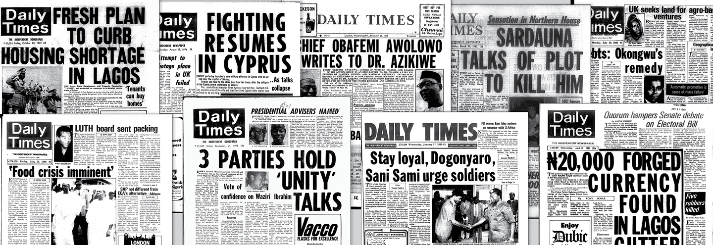 Daily Times Nigeria - The Digital Archive Revolution
