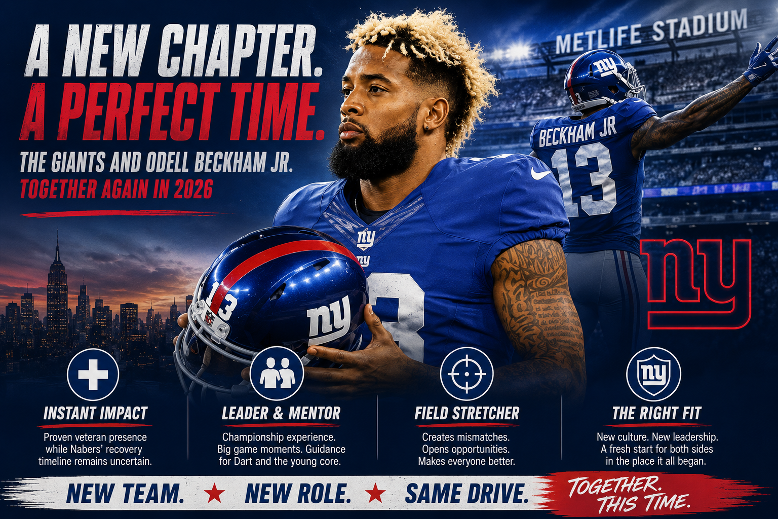 Odell Beckham Jr Life Beyond - The injuries and the reinvention