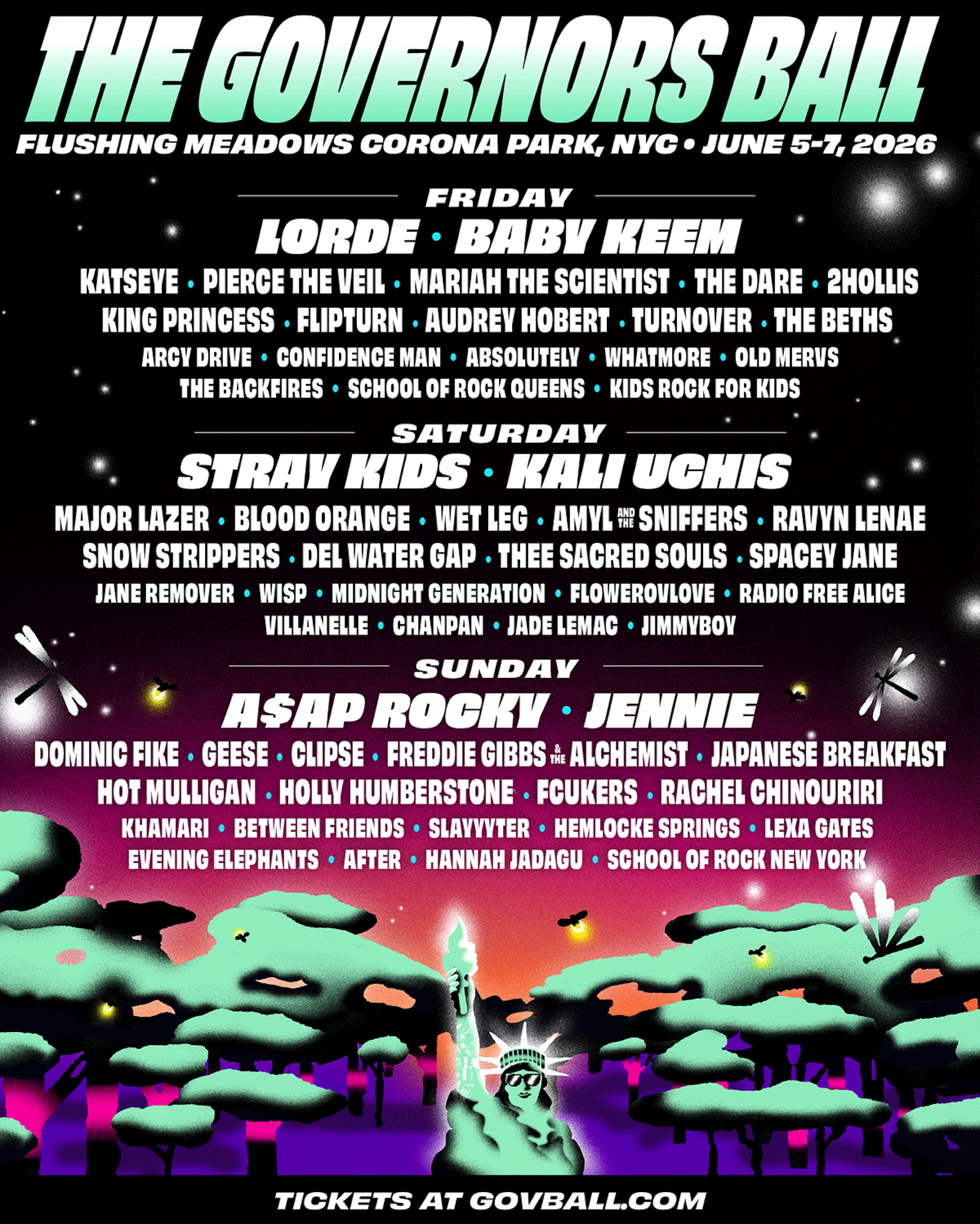 Governors Ball 2026 Delivers Star-Studded - The Ultimate Festival Experience