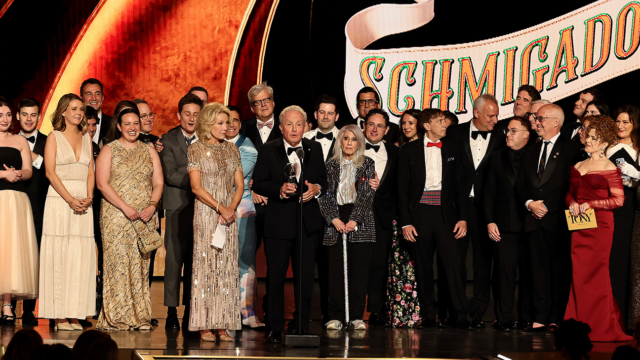 Tony Awards theater stage and audience