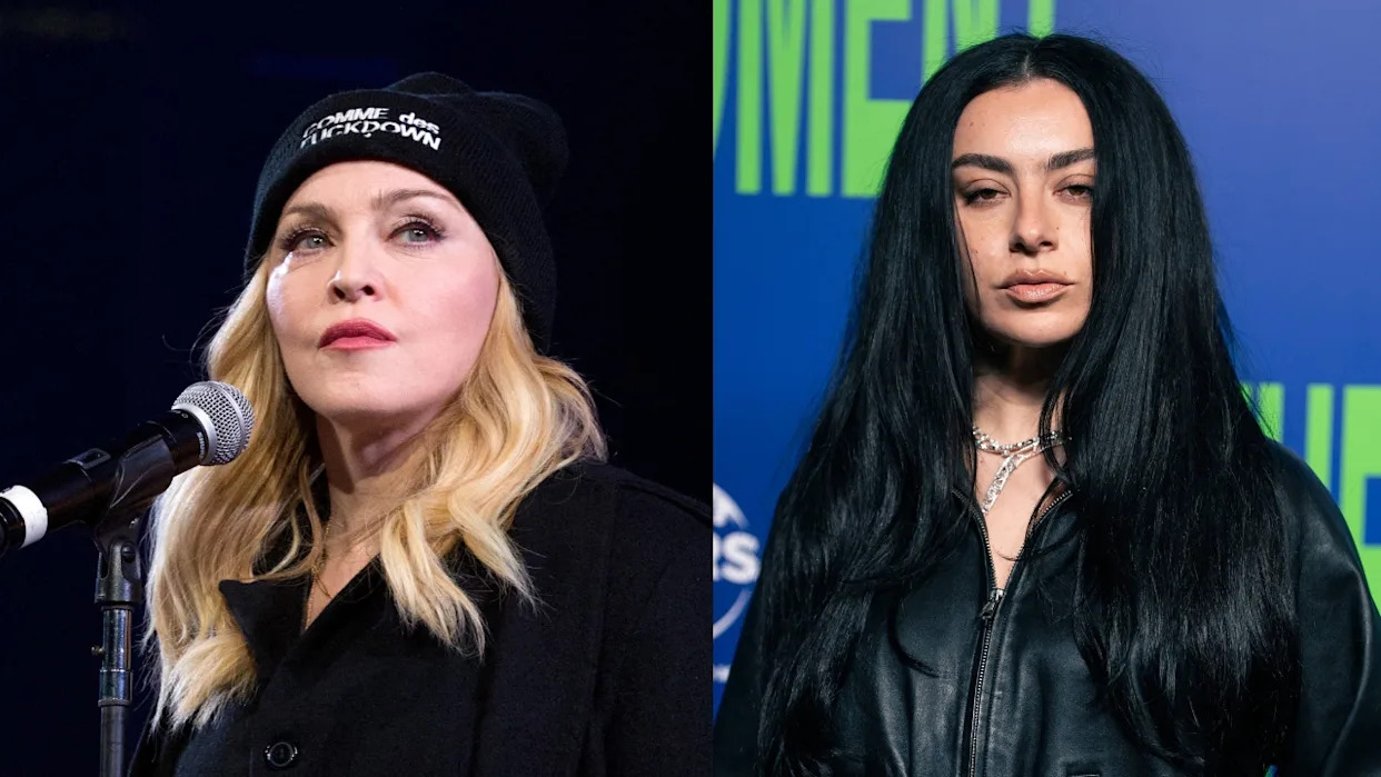 Madonna and Charli XCX Turn - Two Icons, Two Eras, One Front Row