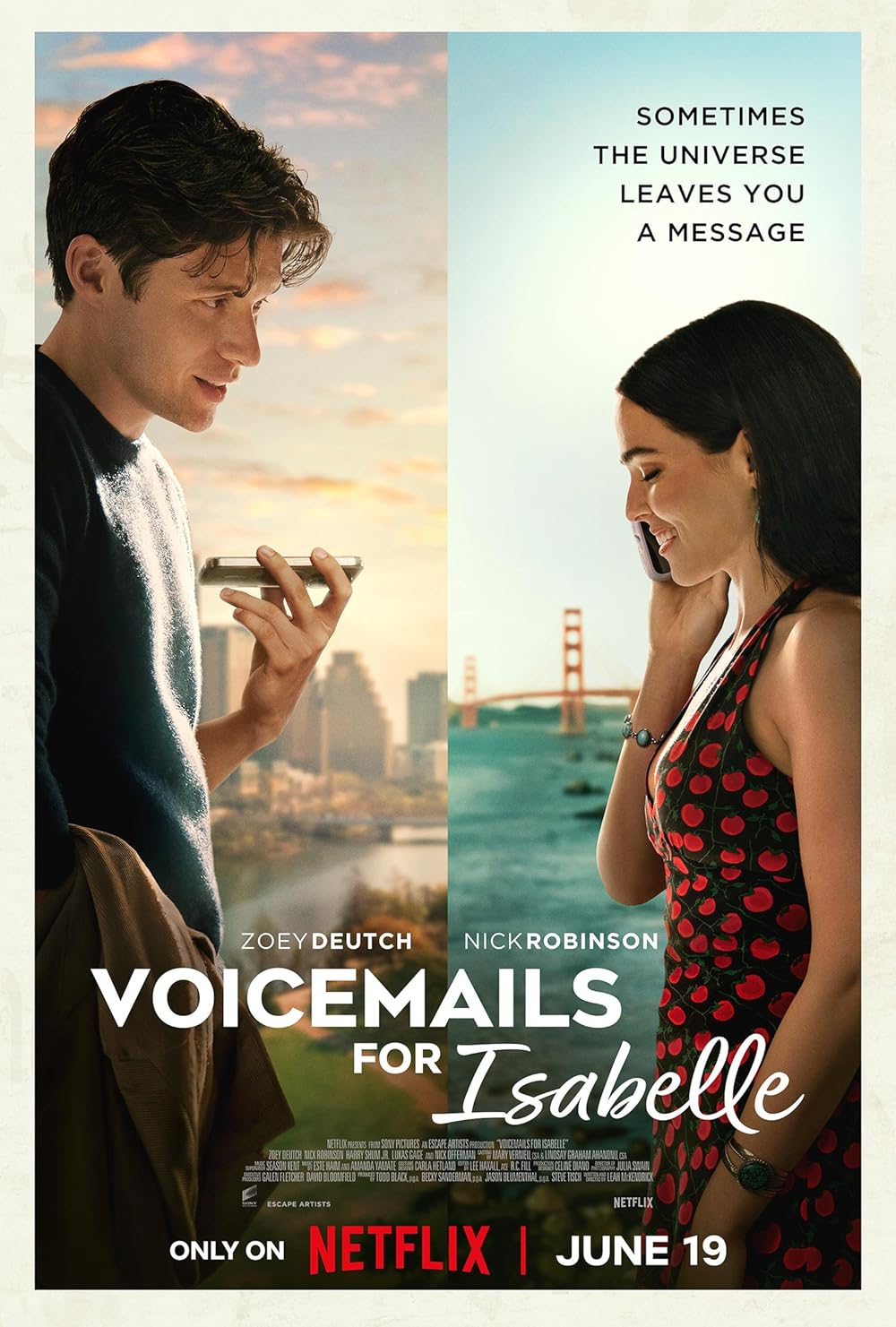 Voicemails for Isabelle Netflix lead actors