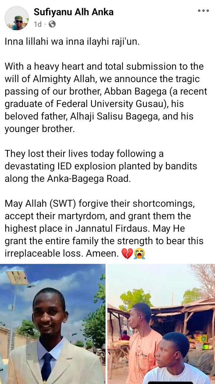 Tragedy on Zamfara Road - What Happened on the Anka-Bagega Road