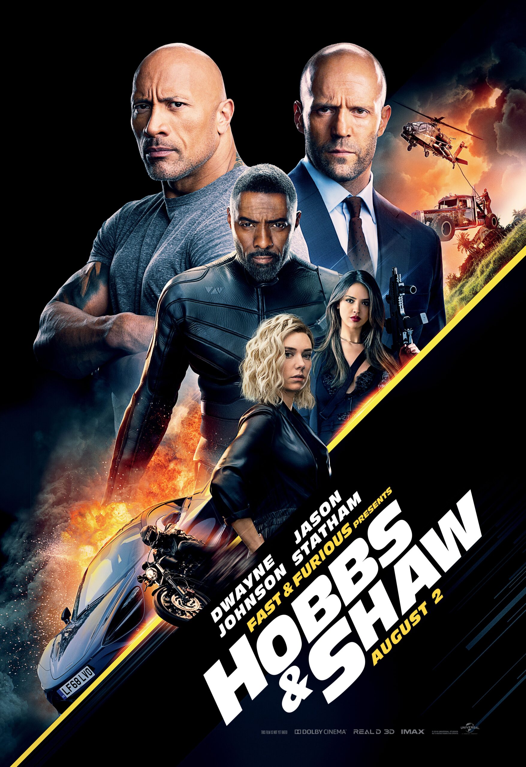 Jason Statham - 7. Hobbs & Shaw (2019)