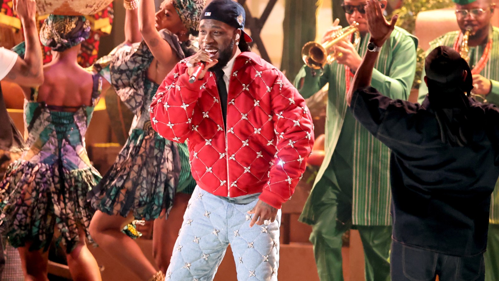Burna Boy Grammy Award Afrobeats performance