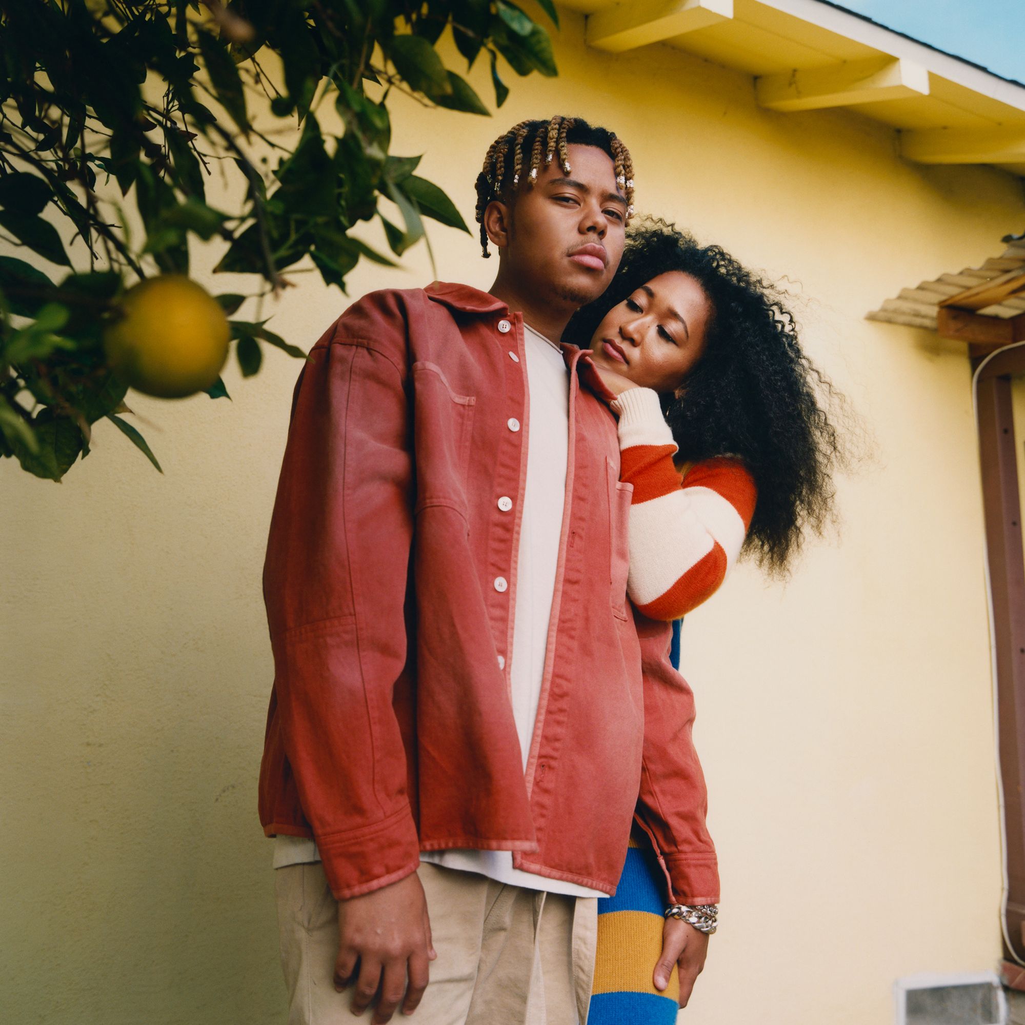 Naomi Osaka with rapper Cordae at a public event