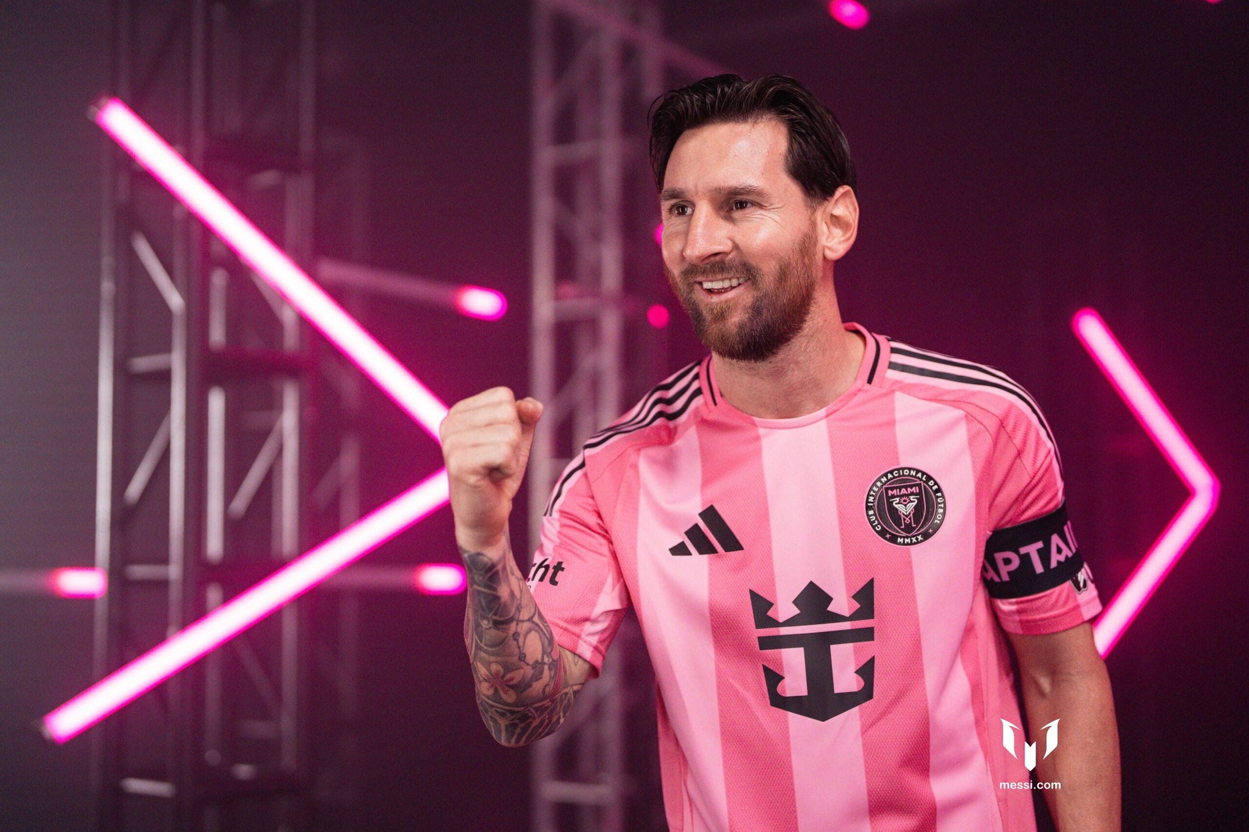 Messi playing for Inter Miami ahead of 2026 World Cup