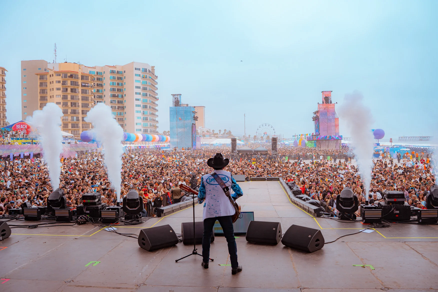 Latin music artists performing at international festival