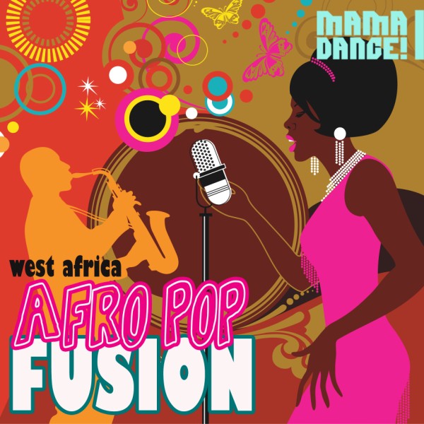 Afro-fusion music production in a West African recording studio