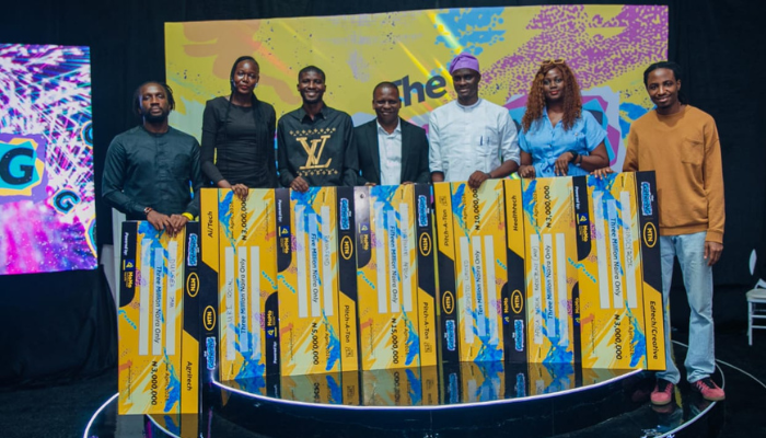 MTN Nigeria's Live it 100 youth campaign branding