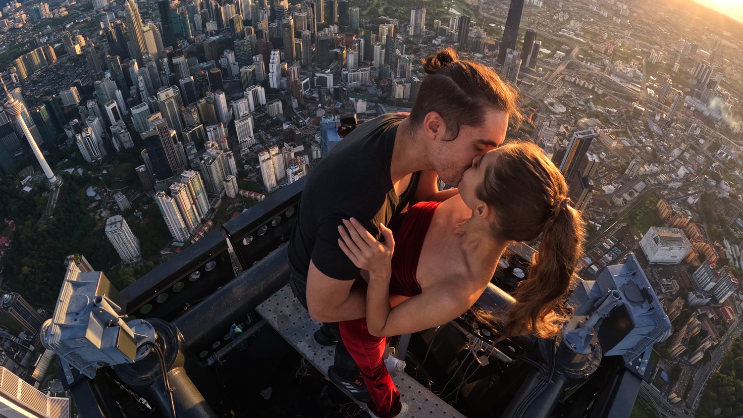 Ivan Beerkus and Angela Nikolau, Russian rooftoppers featured in Netflix documentary
