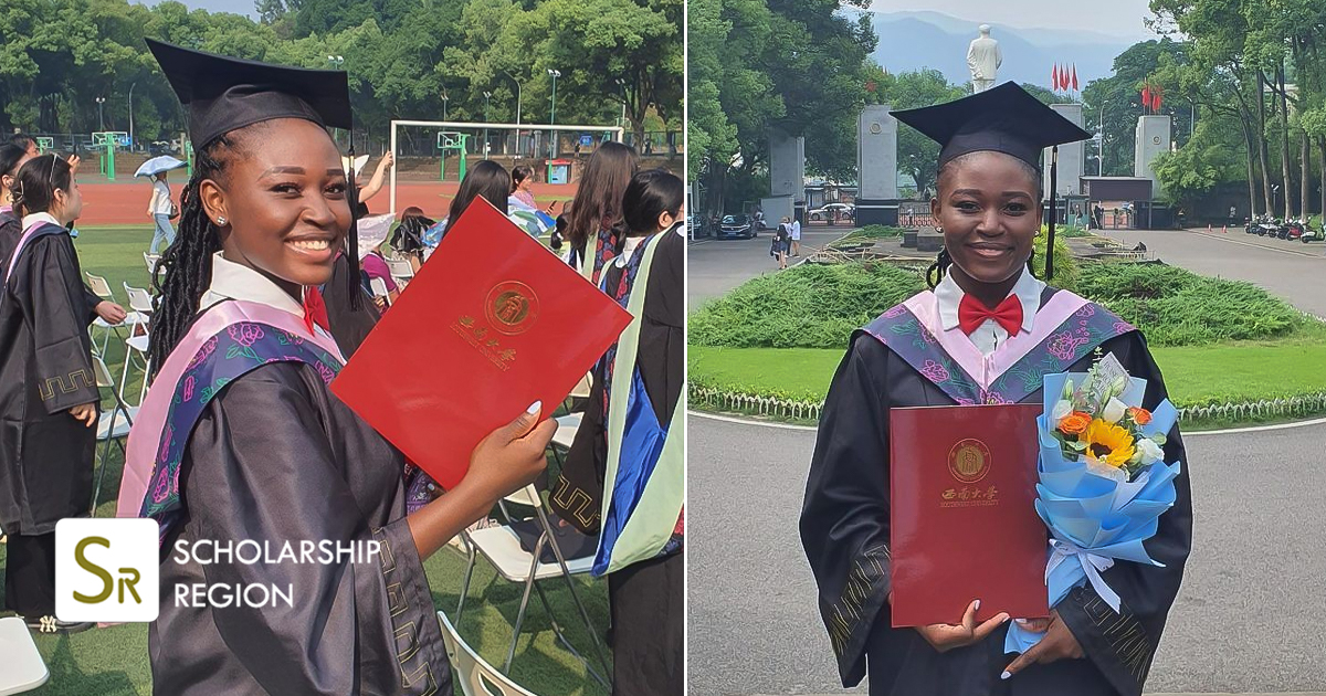 Nigerian and African students studying at a Chinese university campus
