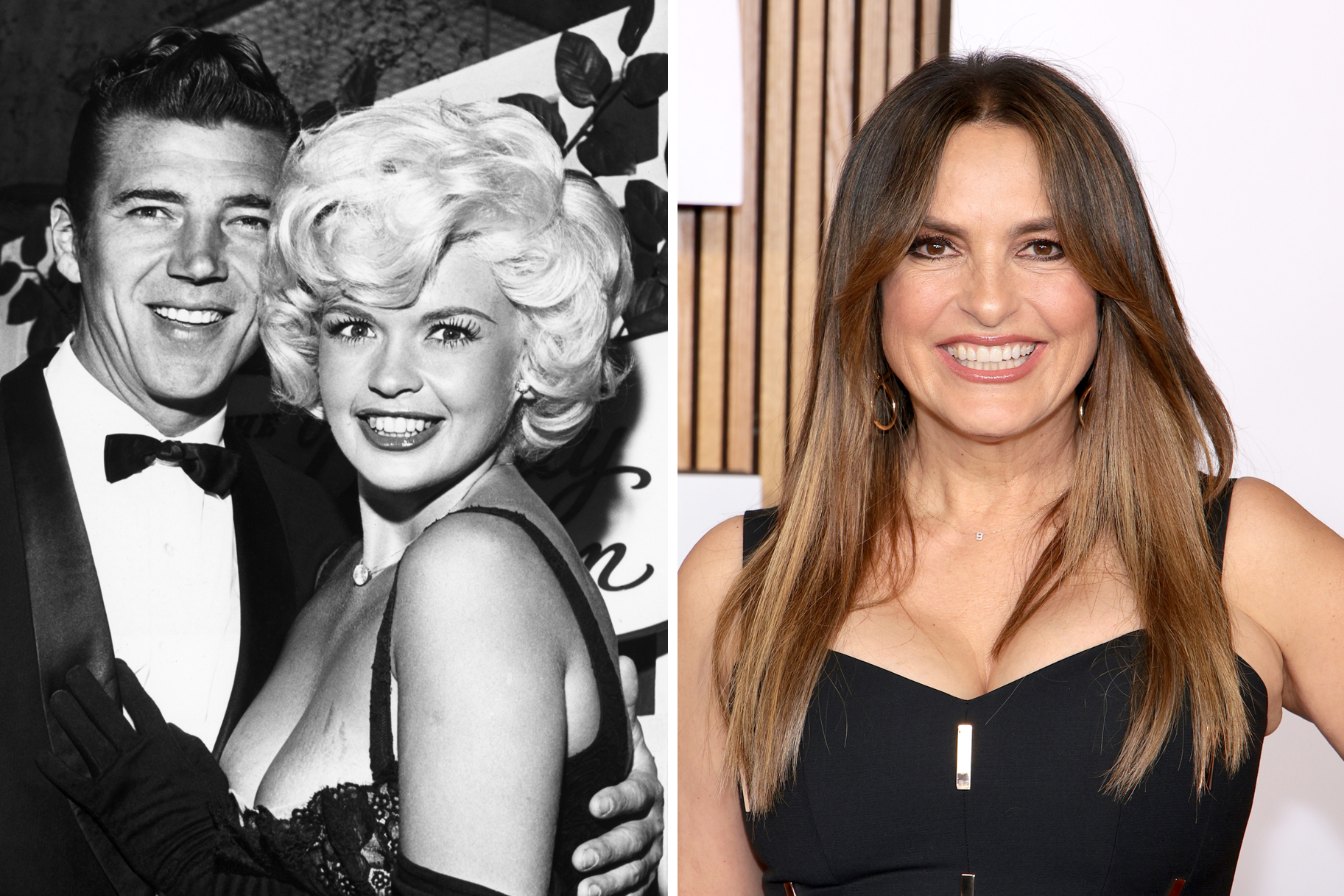 Young Mariska Hargitay, daughter of actress Jayne Mansfield