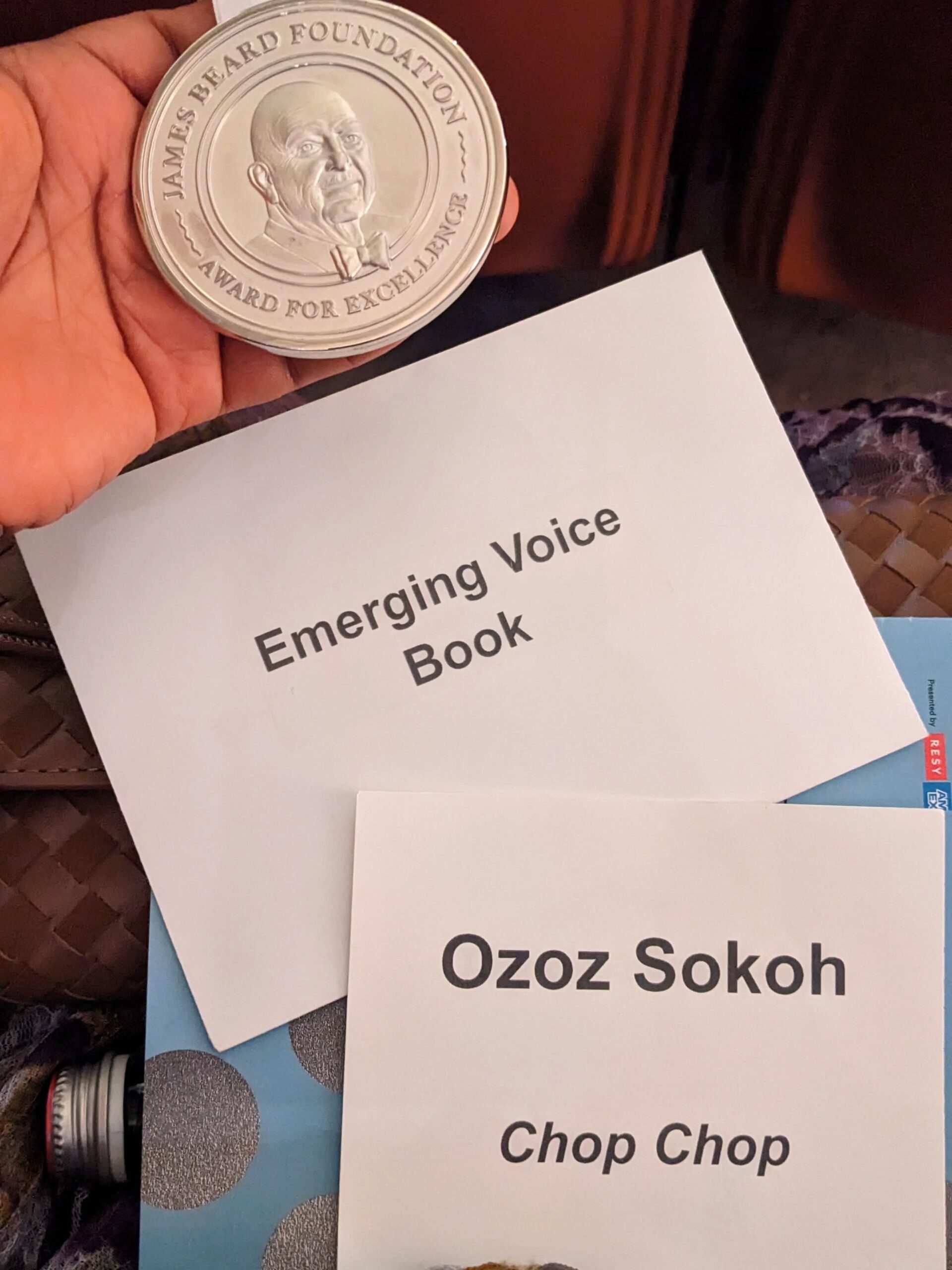 Ozoz Sokoh, the first Nigerian cookbook author to win a James Beard Award